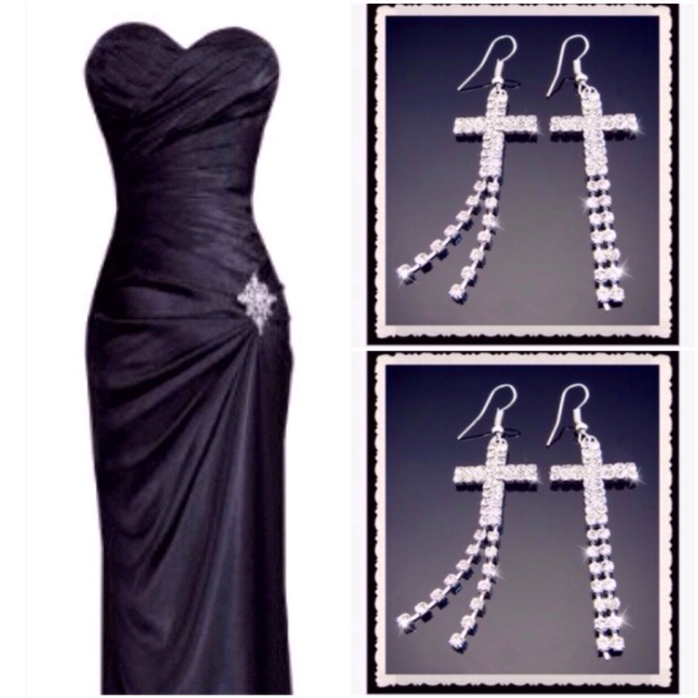 Elegant Rhinestone Earrings